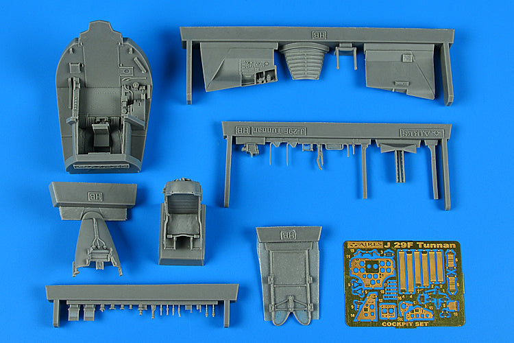 Aires AIRE4880 1:48 Saab J-29B/J-29F Tunnan cockpit set
