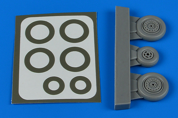 Aires AIRE4906 1:48 Mikoyan MiG-17 wheels & paint masks