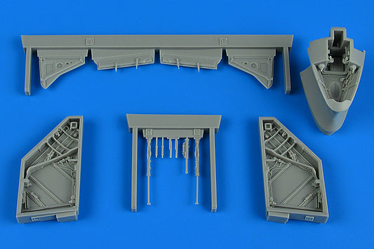 Aires AIRE4910 1:48 Mikoyan MiG-17F Fresco C wheel bay