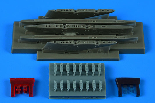 Aires AIRE4919 1:48 Northrop RF-5E Tiger II pylons & missile launchers