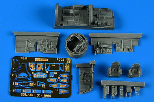 Aires AIRE7002 1:72 Grumman TBM Avenger cockpit and turret detail