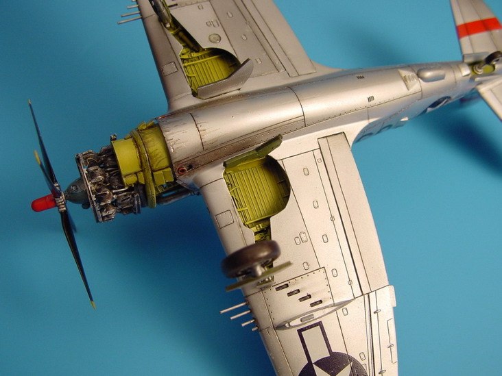 Aires AIRE7055 1:72 Republic P-47D Thunderbolt wheel bays
