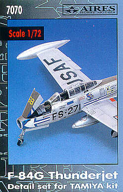 Aires AIRE7070 1:72 Republic F-84G Thunderjet details