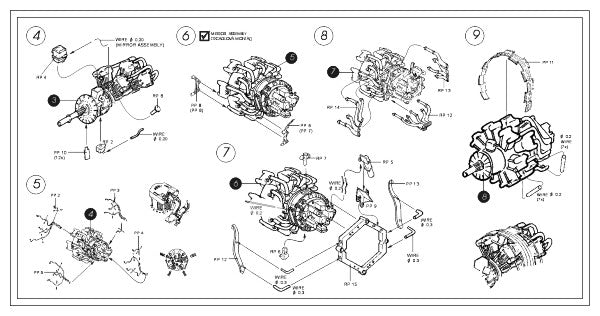 Aires AIRE7073 1:72 BMW-801D Engine for Do-217/Ju-88/Fw-190A-8