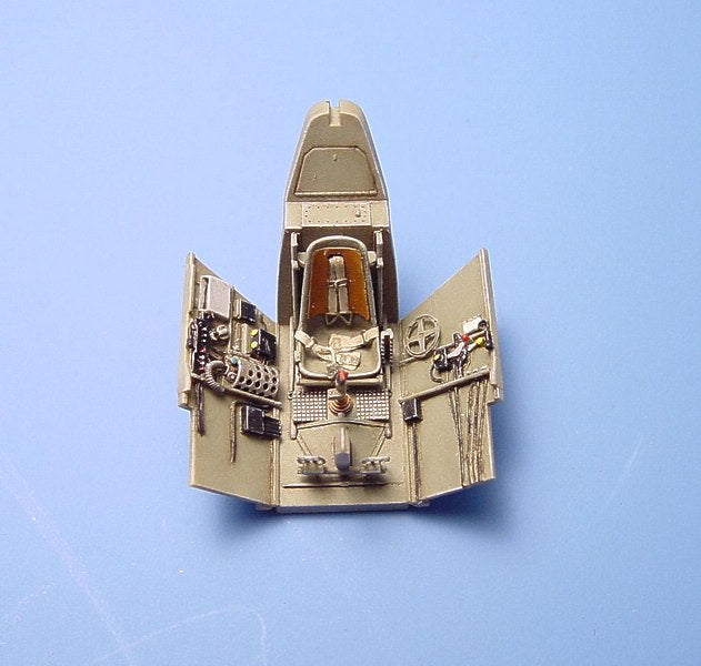 Aires AIRE7081 1:72 Messerschmitt Bf-109E-3/Bf-109E-4 cockpit