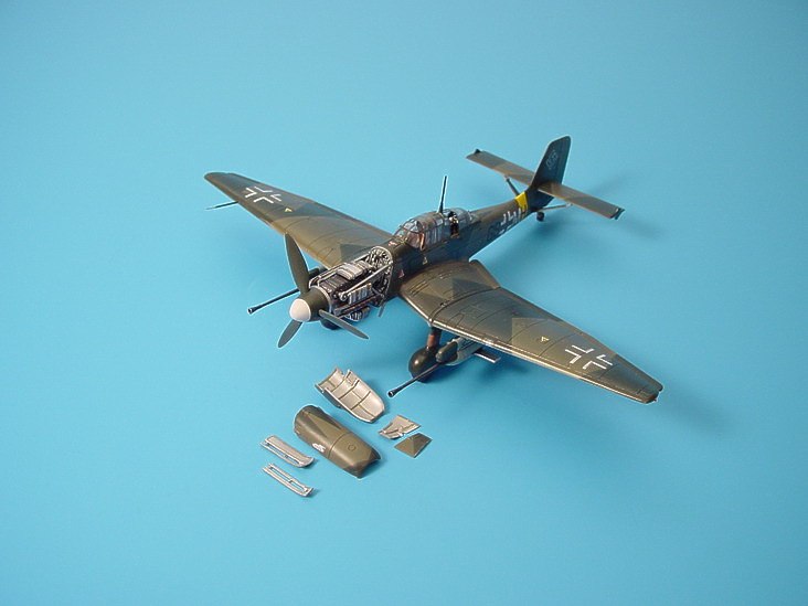 Aires AIRE7096 1:72 Junkers Ju-87G 'Stuka' details