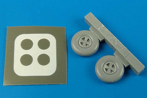 Aires AIRE7203 1:72 Hawker Hurricane wheels and paint masks