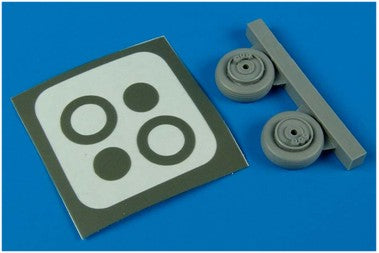 Aires AIRE7211 1:72 Saab 29A Tunnan wheels and paint masks