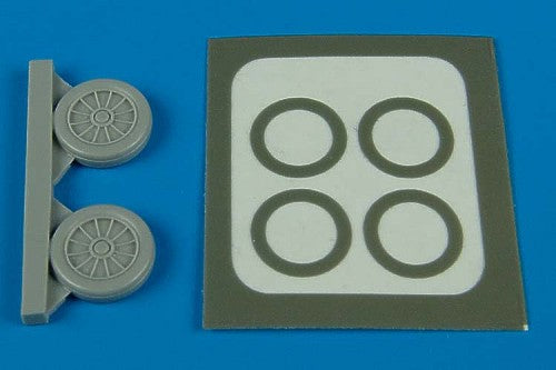 Aires AIRE7238 1:72 Douglas A-4E Skyhawk wheels and paint masks