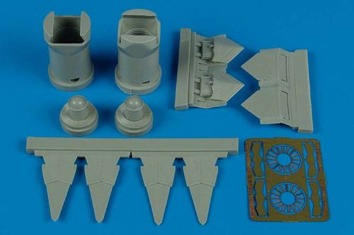 Aires AIRE7248 1:72 Lockheed-Martin F-22A Raptor exhaust nozzles