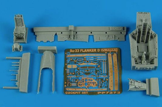 Aires AIRE7273 1:72 Sukhoi Su-33 Flanker D cockpit set