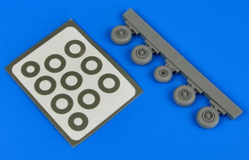 Aires AIRE7300 1:72 Sepecat Jaguar wheels & paint masks