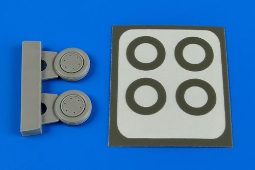Aires AIRE7334 1:72 Grumman F4F-3/F4F-4 Wildcat wheel & paint masks
