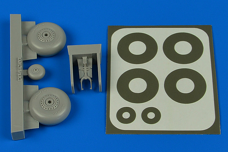 Aires AIRE7364 1:72 Vickers Wellington Mk.IA/C wheels & paint masks