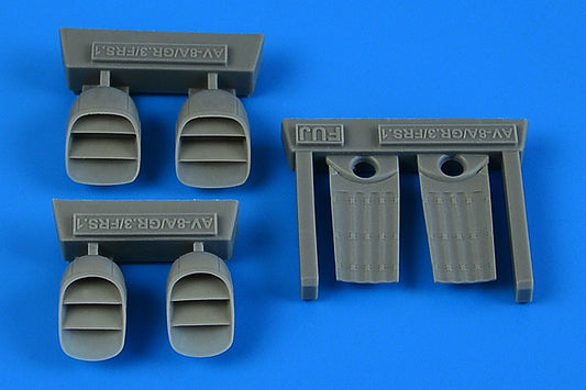 Aires 7386 BAe Harrier/AV-8A/GR.1/GR.3/FRS.1 Exhaust Nozzles 1:72