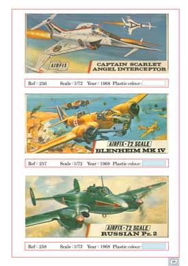 Didier Palix Editions AIRFIX-72 Airfix Box Art