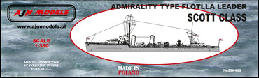 AJM Models AJM350-003 1:350 H.M.S Malcolm