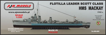 AJM Models AJM350-009 1:350 H.M.S