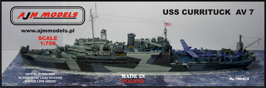 AJM Models AJM700-016 1:700 USS Currituck