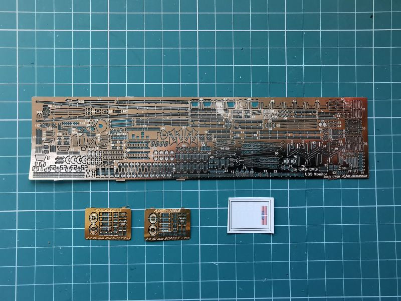 AJM 700-028 USS Monitor 1945 LSV-5 1:700
