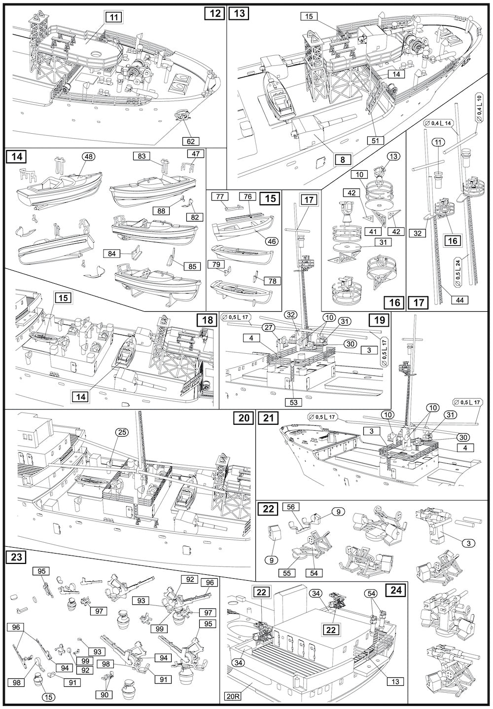AJM Models AJM700-035 1:700 Charles Plumier French Auxiliary Cruiser
