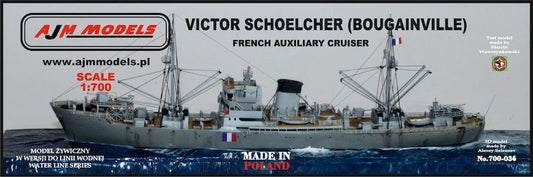 AJM Models AJM700-036 1:700 Victor Schoelcher French auxiliary cruiser