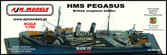 AJM Models AJM700-042 1:700 H.M.S