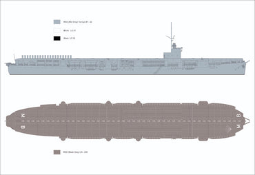 AJM Models AJM700-047 1:700 HMS Empire MacColl escort carrier