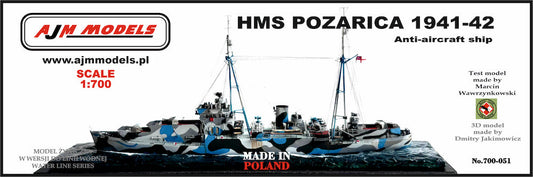 AJM Models AJM700-051 1:700 H.M.S
