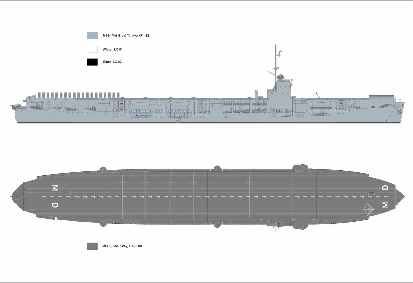 AJM Models AJM700-048 1:700 HMS Amastra