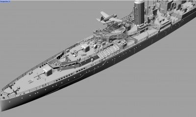 AJM Models AJM700-050 1:700 H.M.S