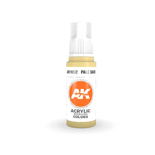 AK Interactive 11032 Pale Sand 17ml 3rd Gen. Acrylic Model Paint