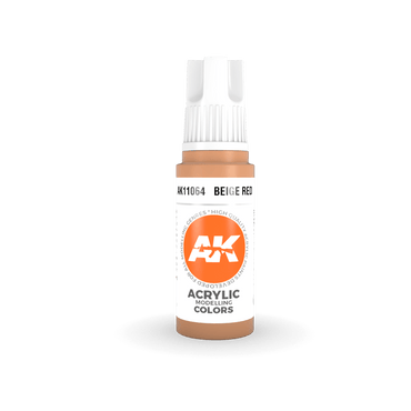 AK Interactive 11064 Beige Red 17ml 3rd Gen. Acrylic Model Paint