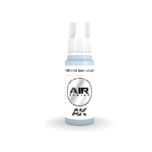 AK Interactive 11806 WWI German Light Blue 17ml AIR 3G Acrylic Model Paint