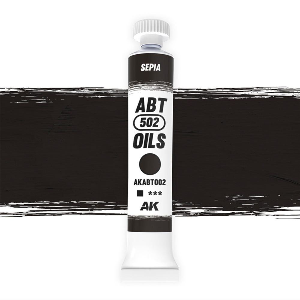 Abteilung 502 Sepia 20ml Oil Paint ABT002
