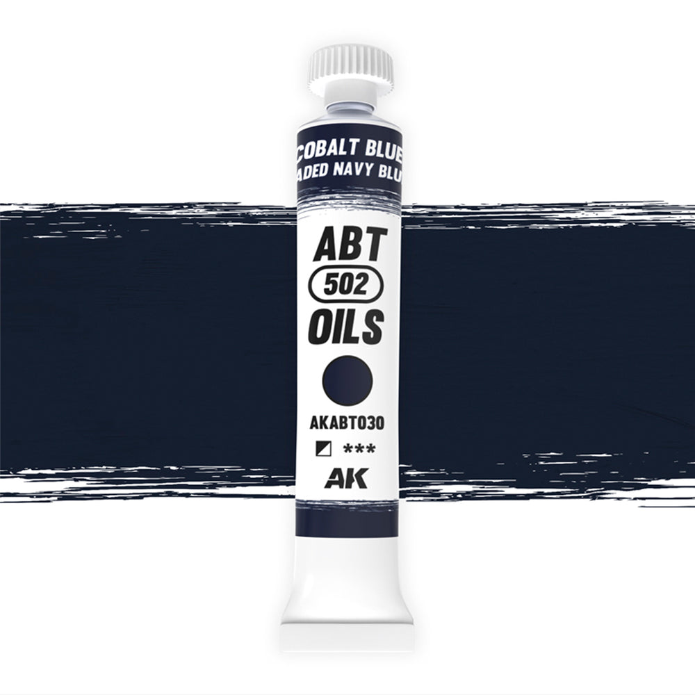 Abteilung 502 Cobalt Blue/Faded Navy Blue 20ml Oil Paint ABT030