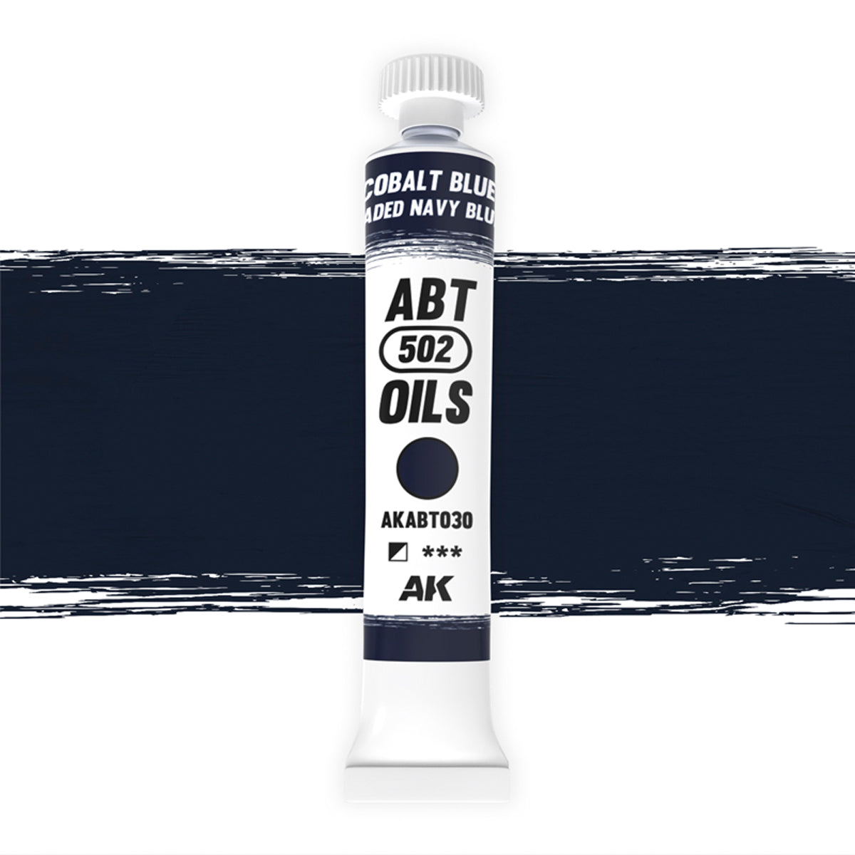 Abteilung 502 Cobalt Blue/Faded Navy Blue 20ml Oil Paint ABT030