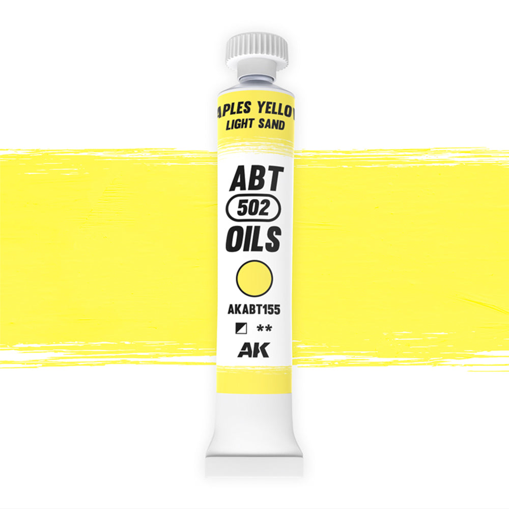 Abteilung 502 Naples Yellow/Light Sand 20ml Oil Paint ABT155