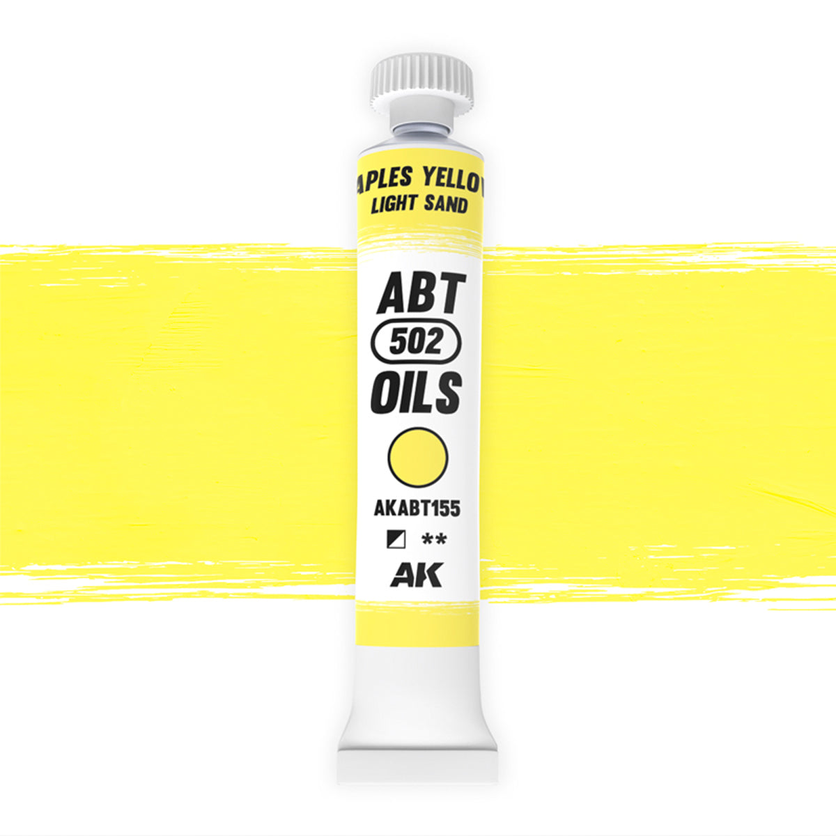 Abteilung 502 Naples Yellow/Light Sand 20ml Oil Paint ABT155