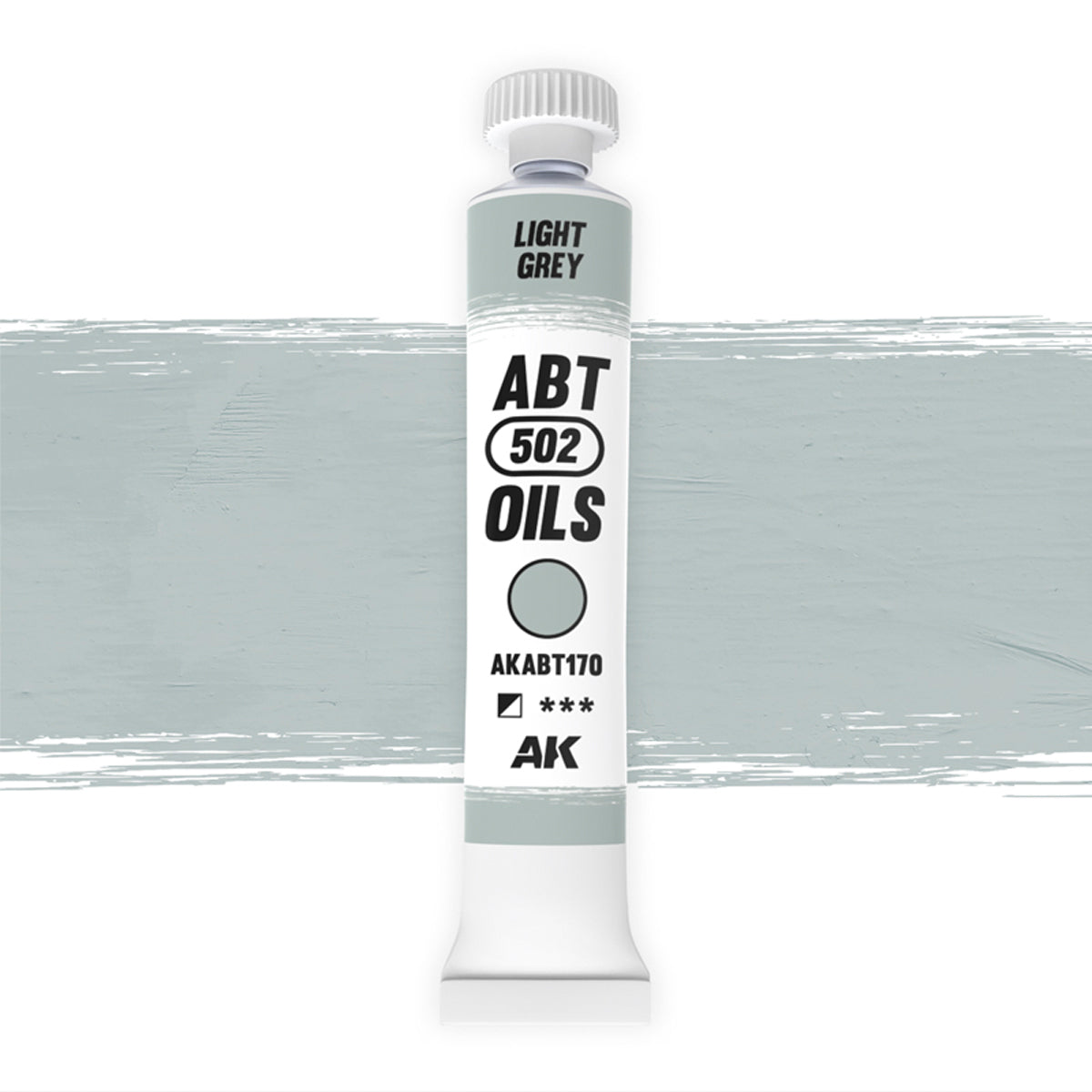 Abteilung 502 Light Grey 20ml Oil Paint ABT170