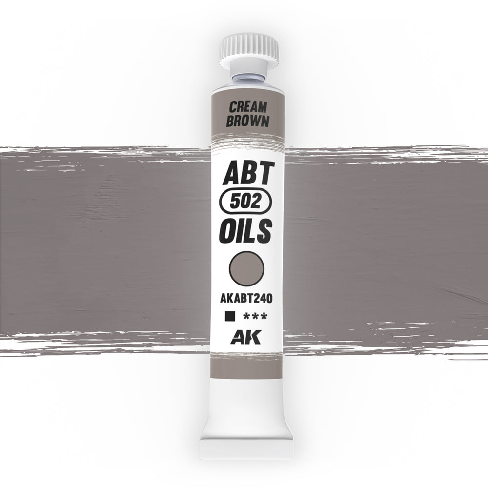 Abteilung 502 Cream Brown 20ml Oil Paint ABT240