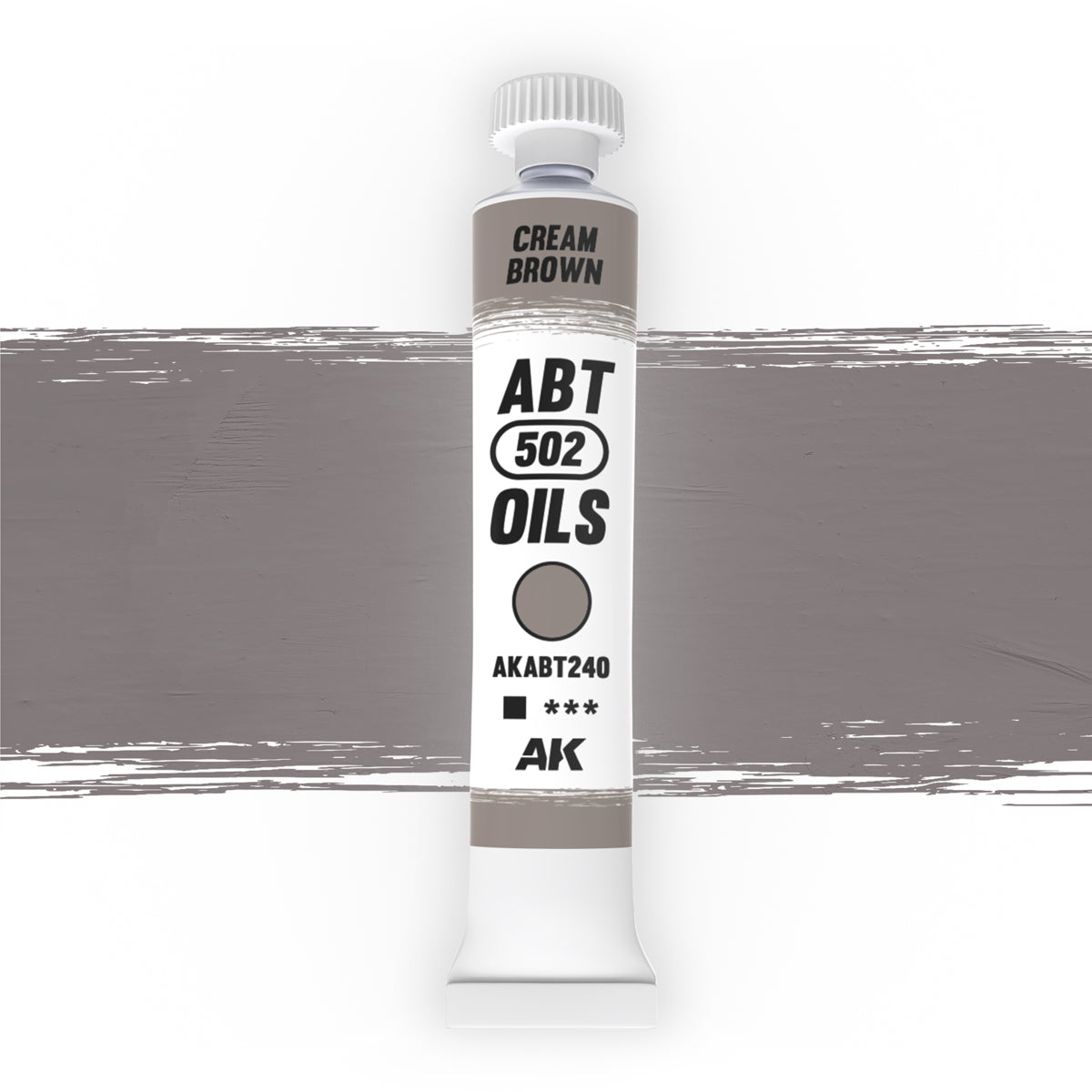 Abteilung 502 Cream Brown 20ml Oil Paint ABT240
