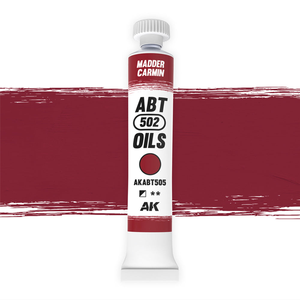 Abteilung 502 Madder Carmin 20ml Oil Paint ABT505