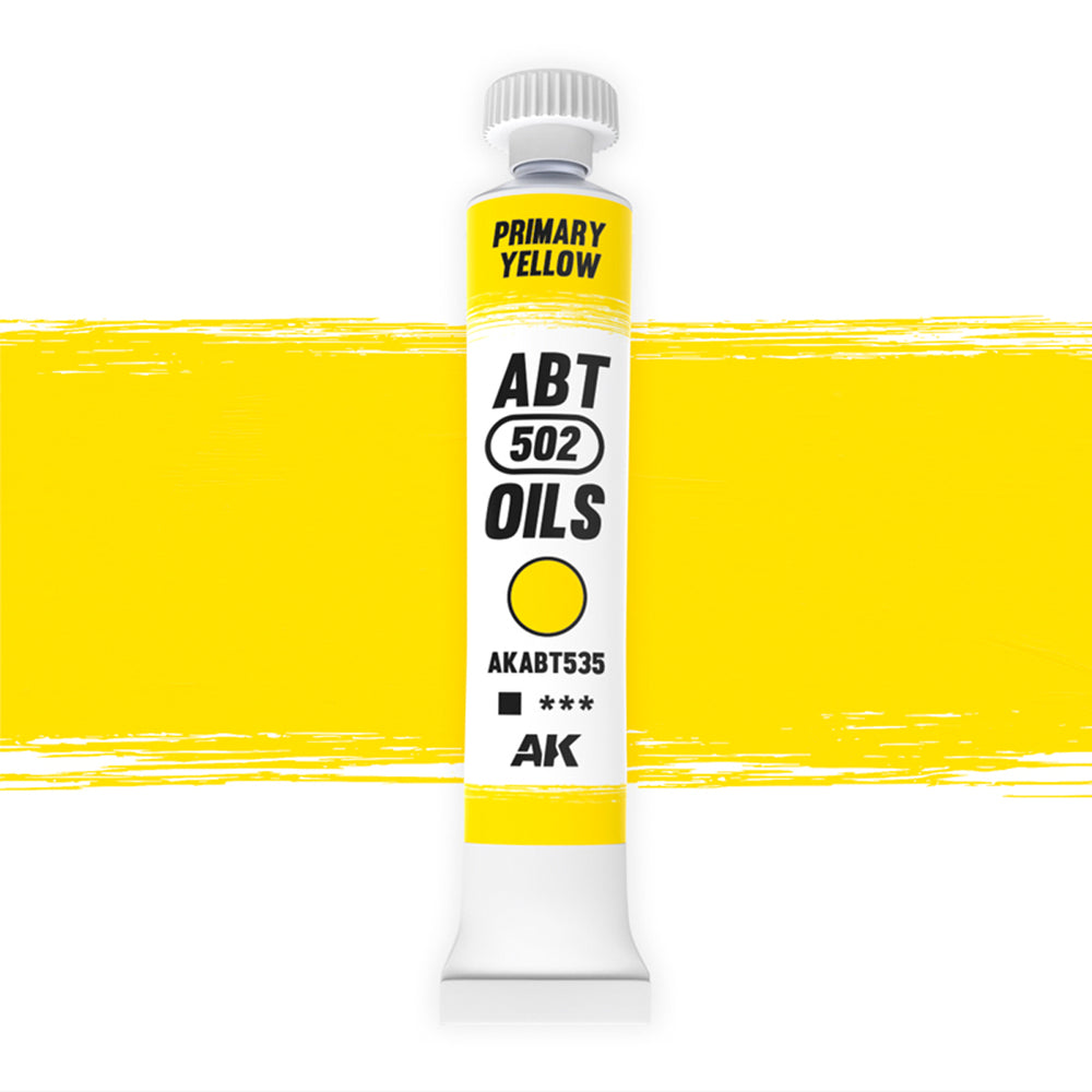 Abteilung 502 Primary Yellow 20ml Oil Paint ABT535