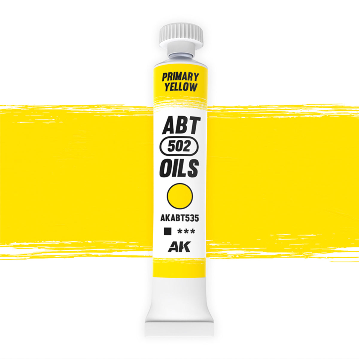 Abteilung 502 Primary Yellow 20ml Oil Paint ABT535