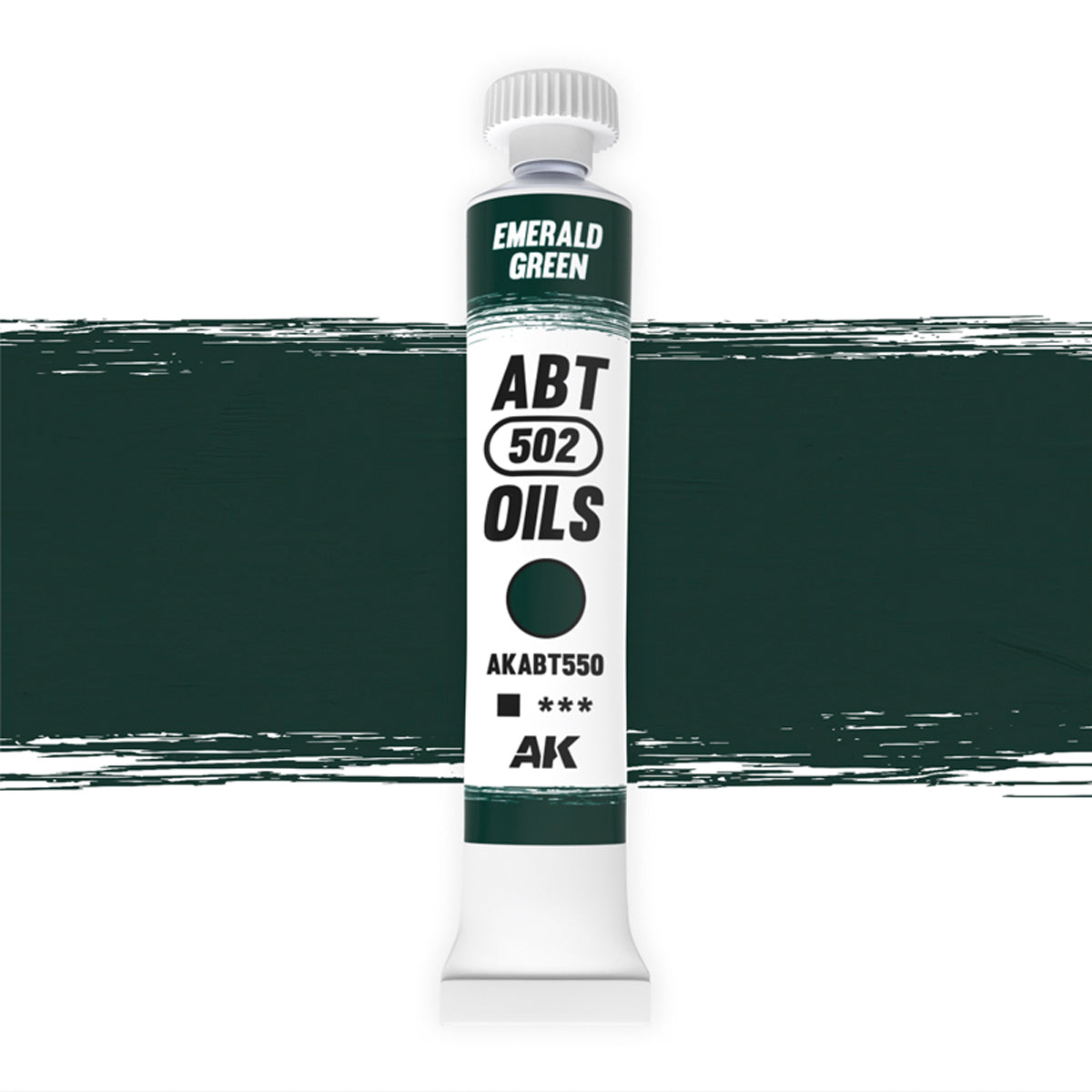 Abteilung 502 Emerald Green 20ml Oil Paint ABT550