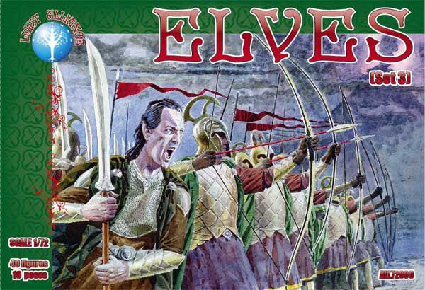 Dark Alliance ALL72006 1:72 Elves set 3