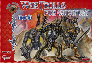 Dark Alliance ALL72033 1:72 War Trolls for catapult Set 4