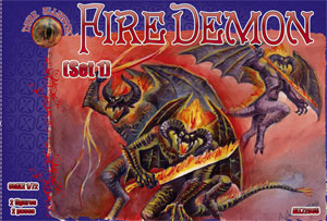 Dark Alliance ALL72035 1:72 Fire Demon set 1