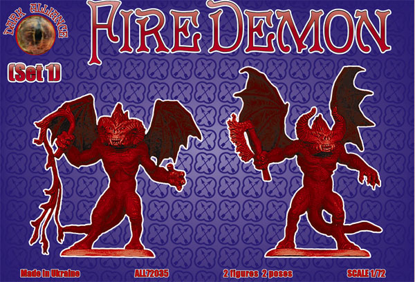 Dark Alliance ALL72035 1:72 Fire Demon set 1